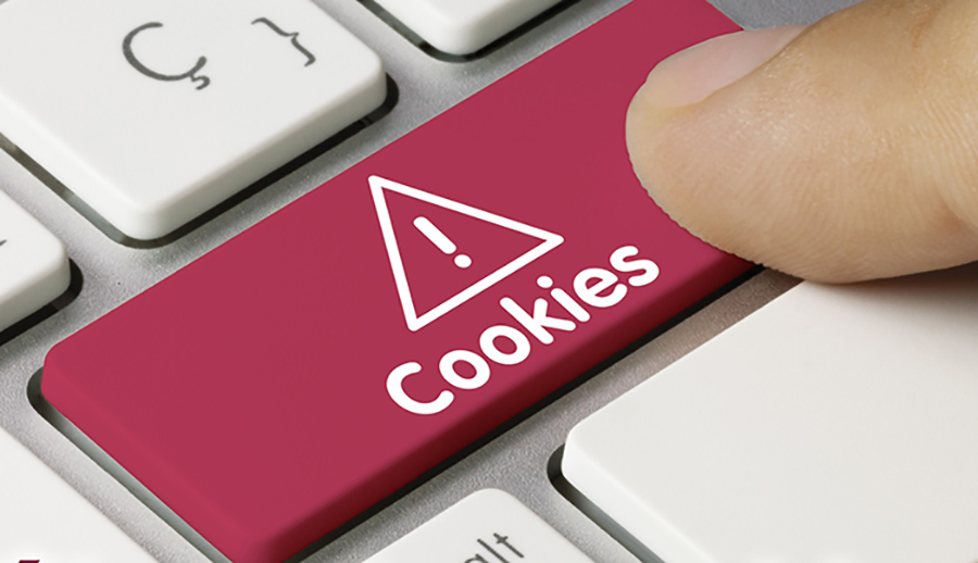 Imagen teclado ordenador con tecla de cookies